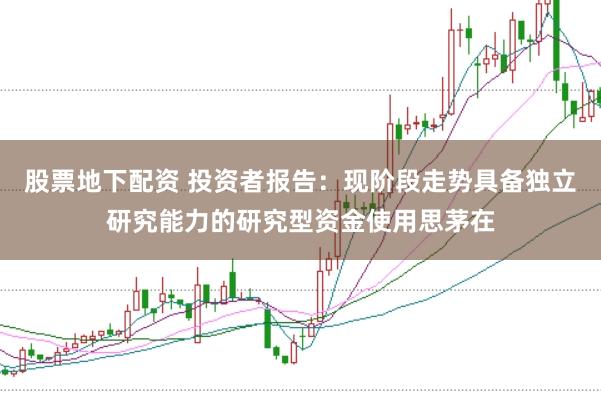股票地下配资 投资者报告：现阶段走势具备独立研究能力的研究型资金使用思茅在